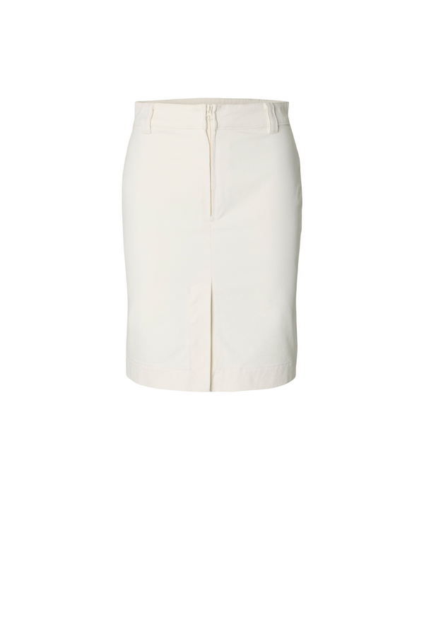 Hotel Amour Midi Skirt - Egret