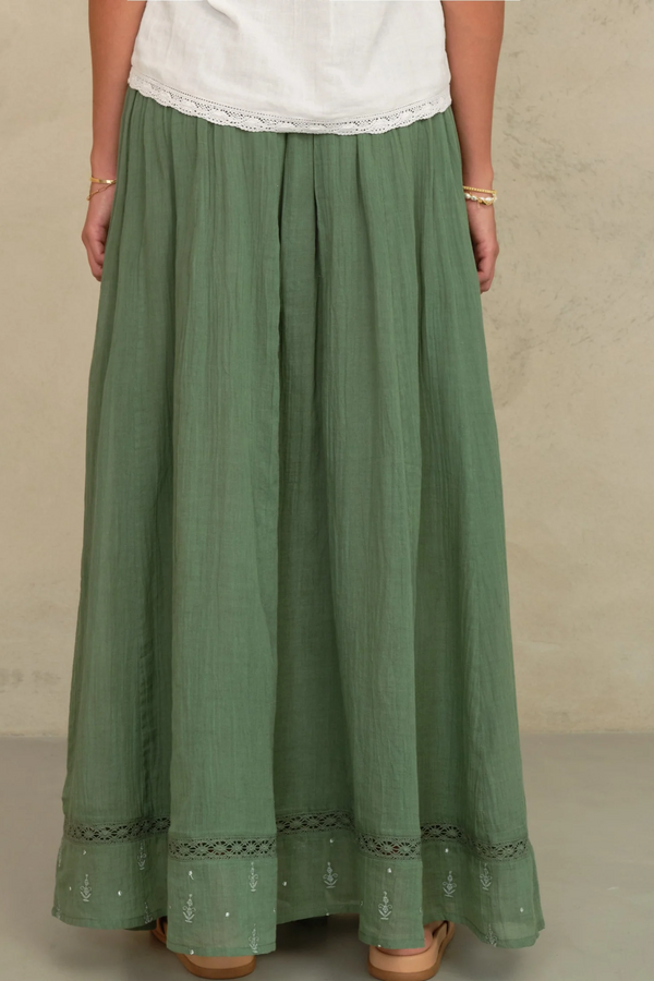 Seri Maxi Skirt - Green
