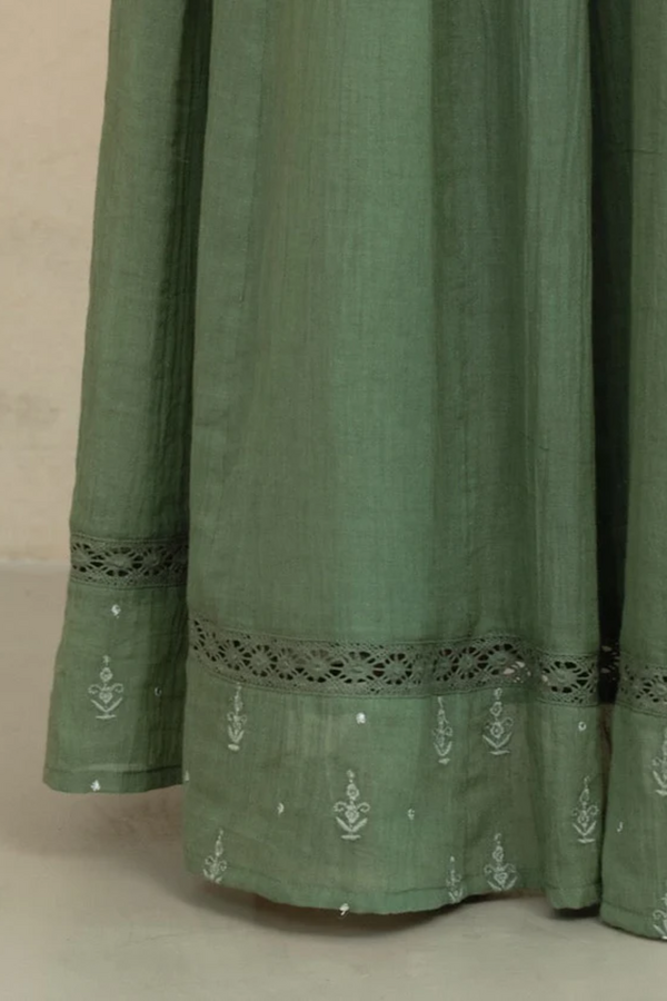 Seri Maxi Skirt - Green
