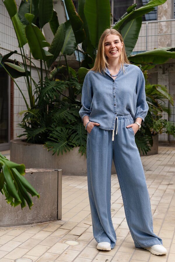 Barrow Broek - Denim Solid