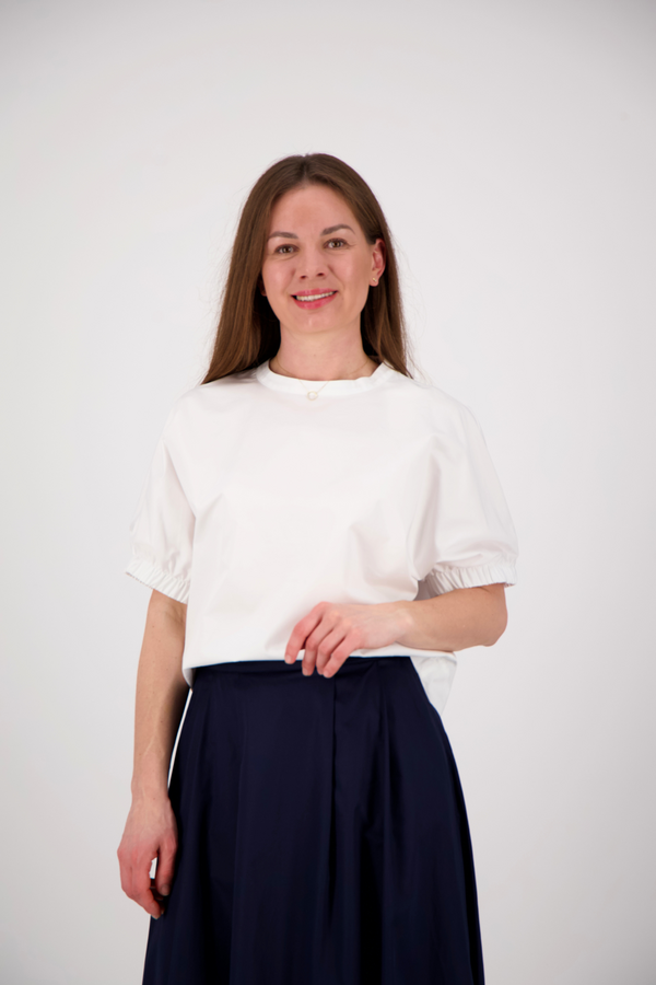 Pomeline Blouse - White