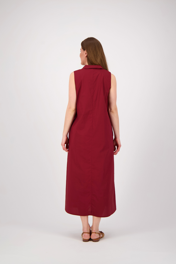Liz Dress - Dark Red