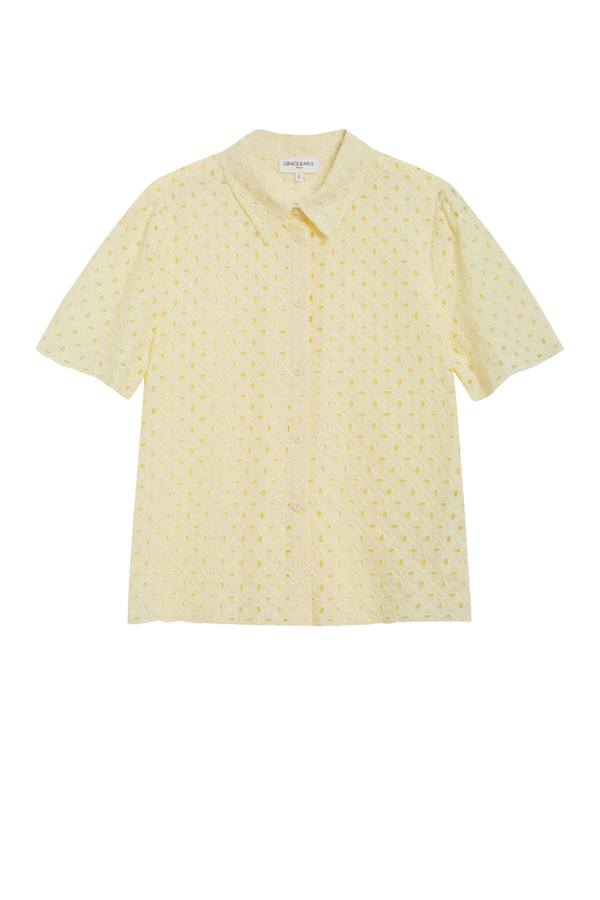 Waverine Blouse - Jaune