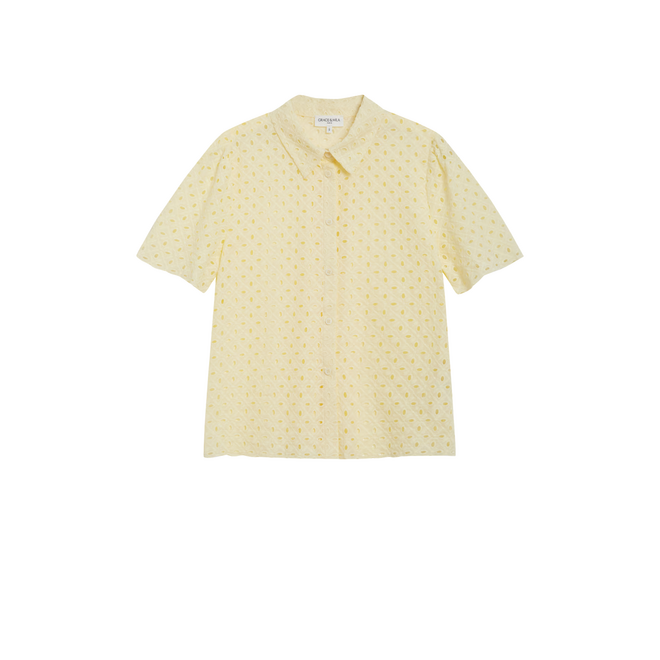 Waverine Blouse - Jaune