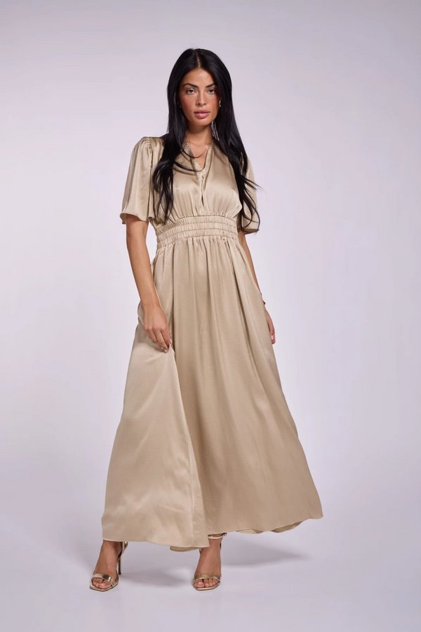 Domia Dress - Sandy Beach