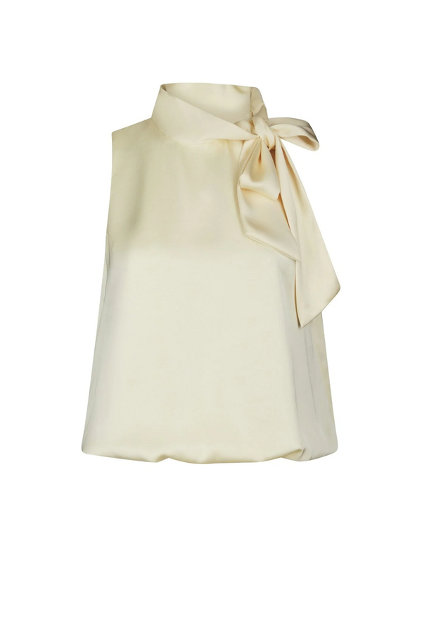 Veda Heavy Sateen Top - Light Yellow