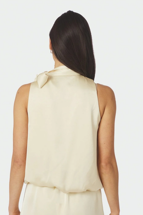 Veda Heavy Sateen Top - Light Yellow