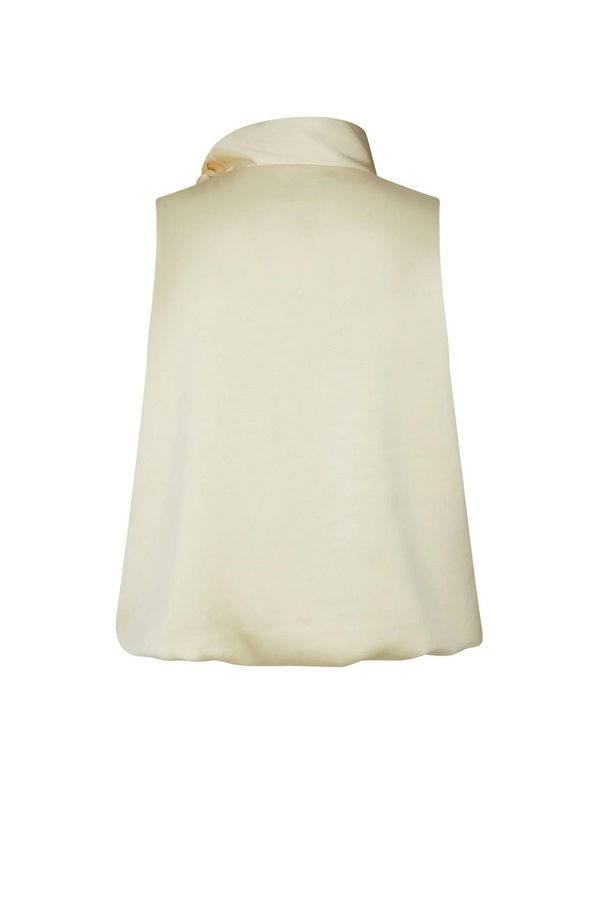 Veda Heavy Sateen Top - Light Yellow