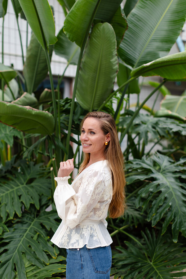 Agrin Blouse - Butter