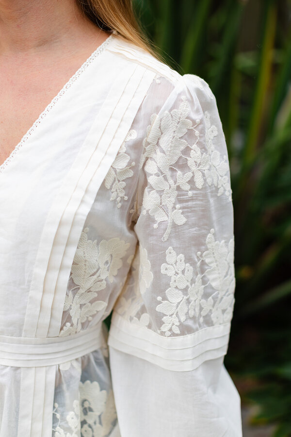 Agrin Blouse - Butter
