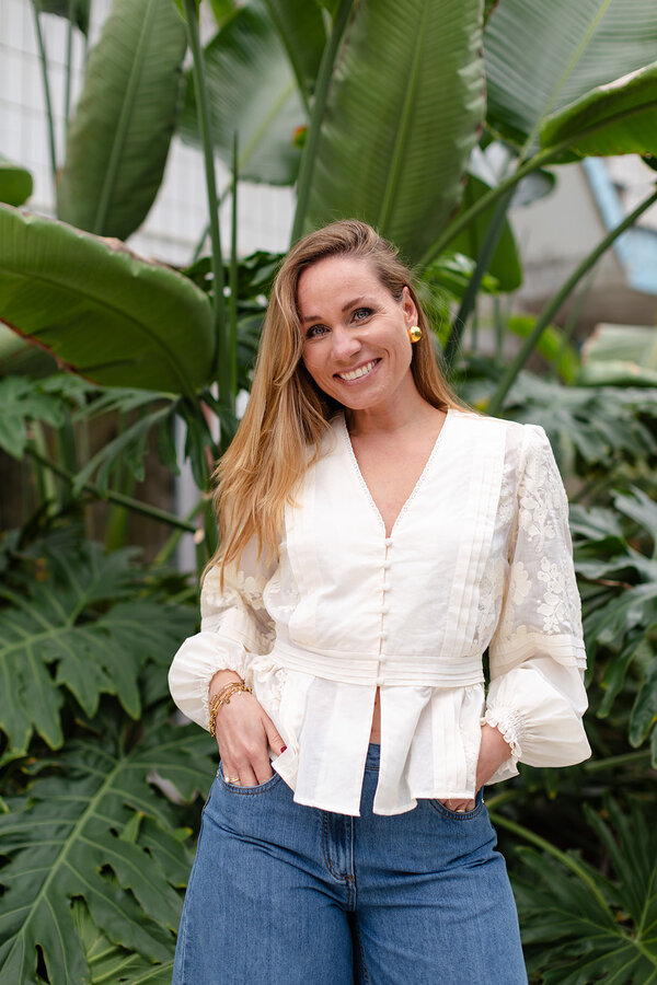 Agrin Blouse - Butter