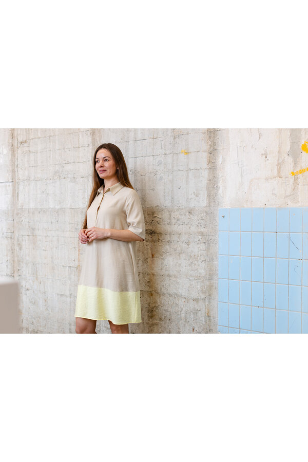 Midi Dress - Beige