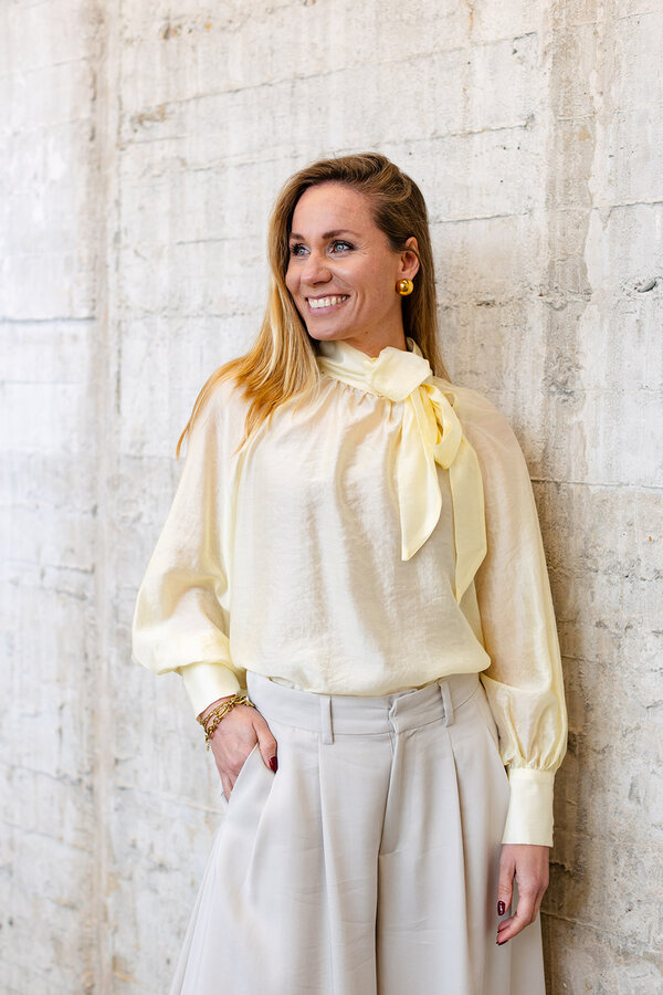Bambina Blouse - Butter Yellow