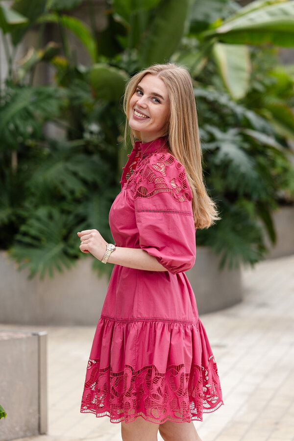 Robe Caty Dress - Bois De Rose