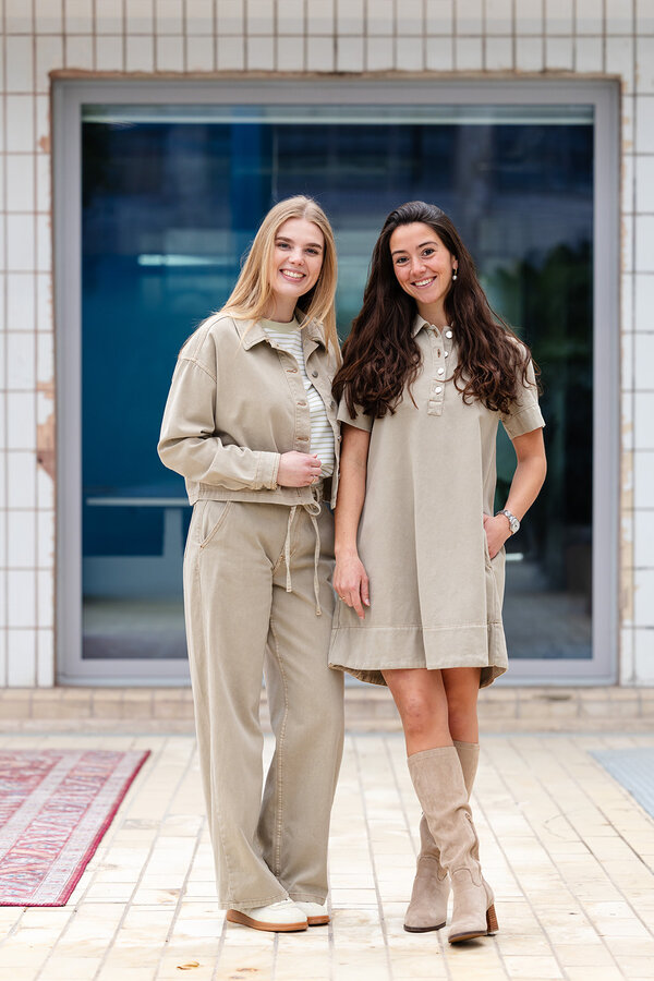 Lio 2/4 Dress - Sand Wash