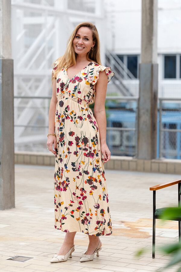 Maxi Jurk - Sand Dessin