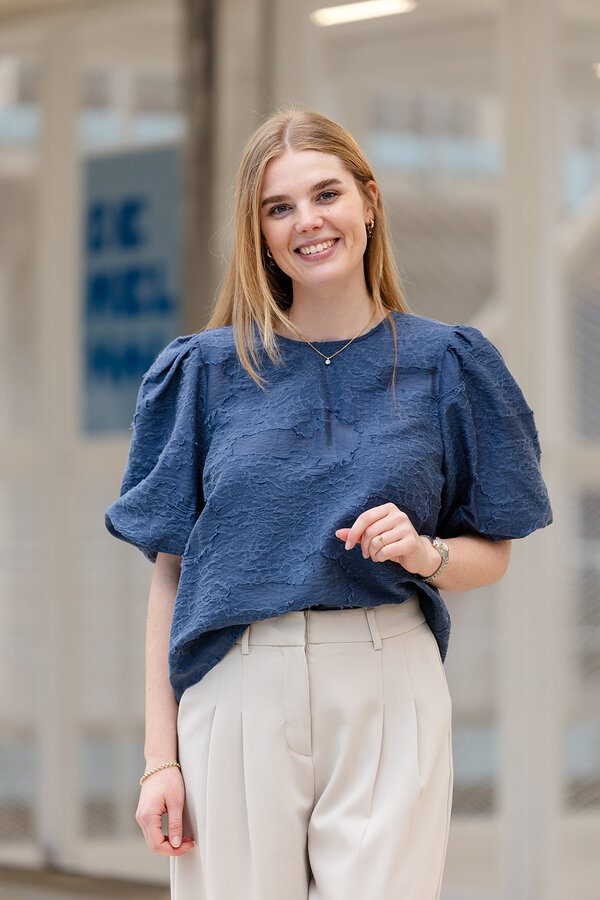 Orkidea 2/4 Top - Vintage Indigo