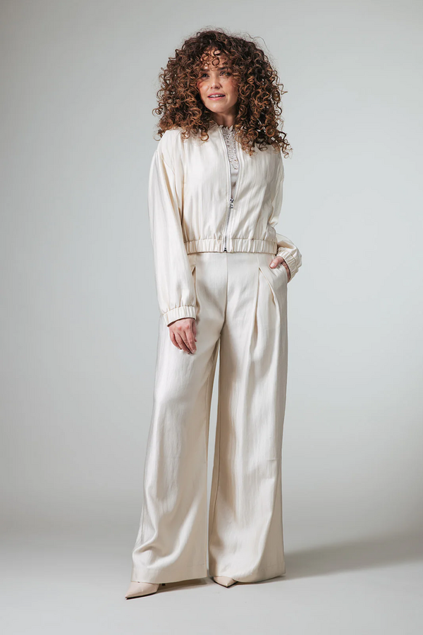 Larissa Bomber Jacket - Off White