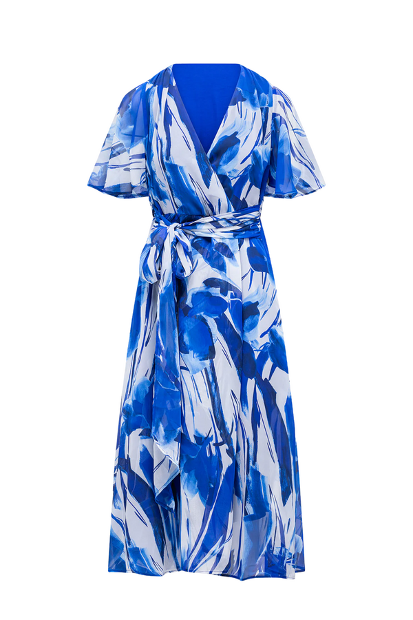 Stella Jurk - Blauw Multi