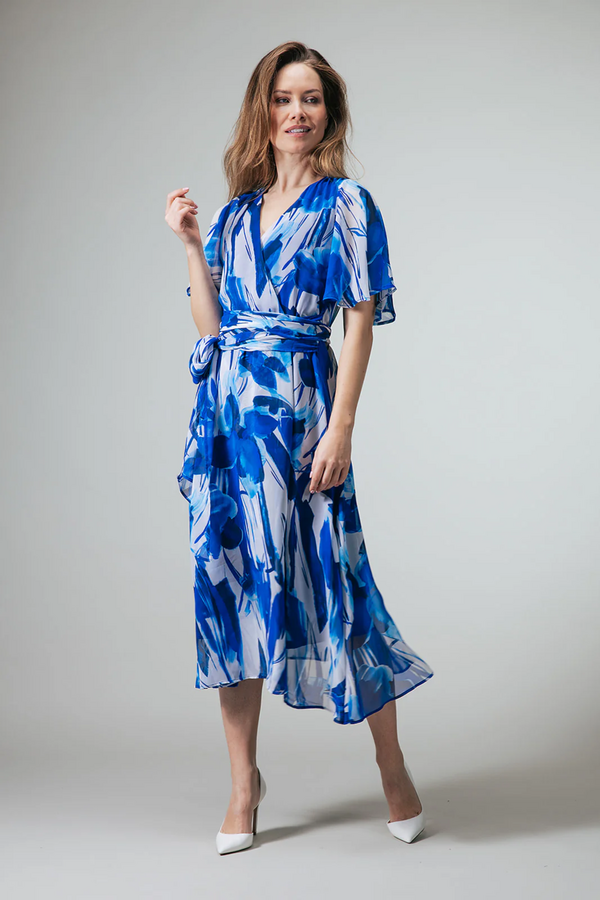 Stella Jurk - Blauw Multi