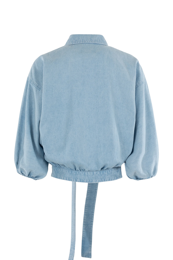 Cecile Blouse - Light Denim