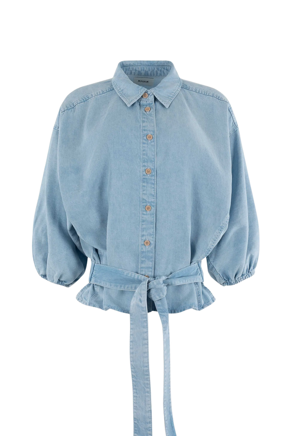 Cecile Blouse - Light Denim