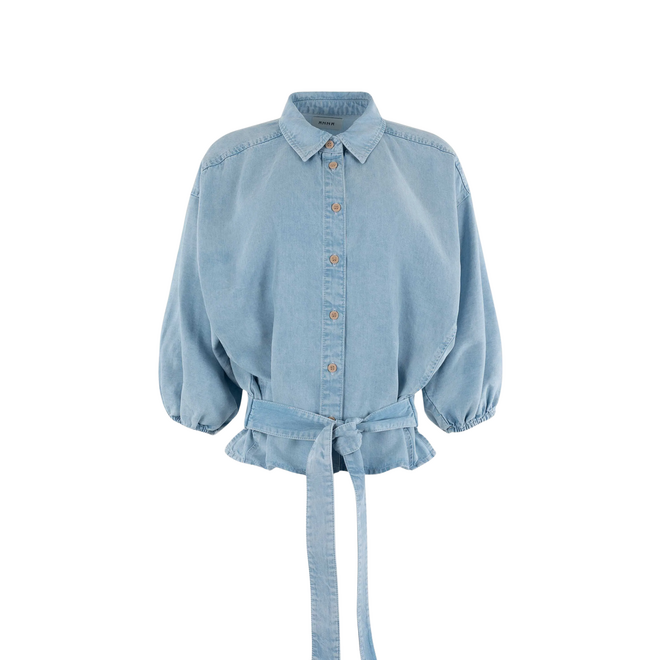 Cecile Blouse - Light Denim