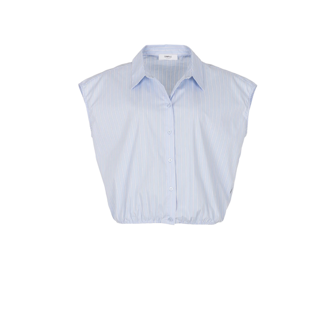 Bo Blouse - Ice Blue