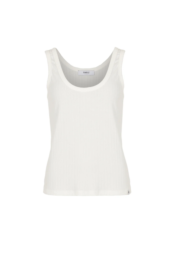 Ribby Tanktop - Egret