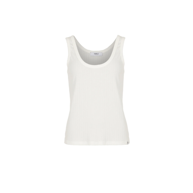 Ribby Tanktop - Egret