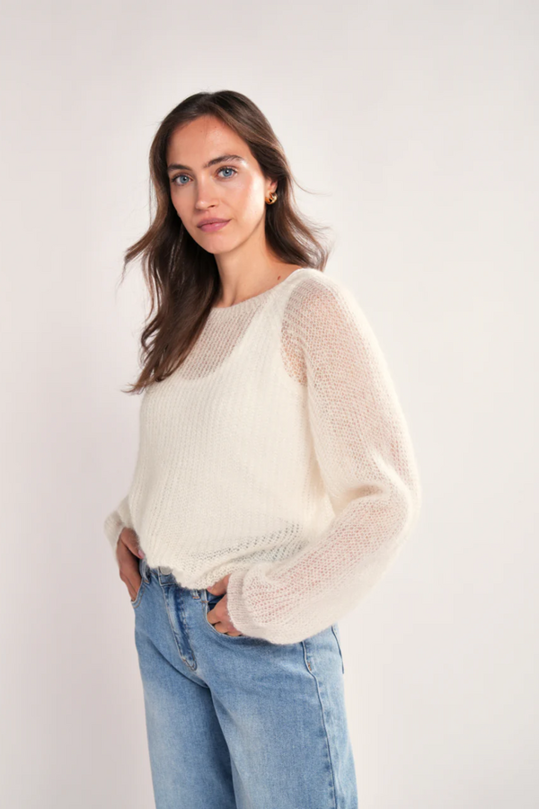 Ribby Tanktop - Egret