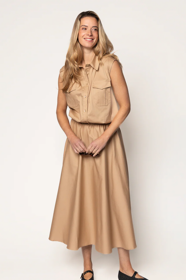 Alexandria Blouse - Camel