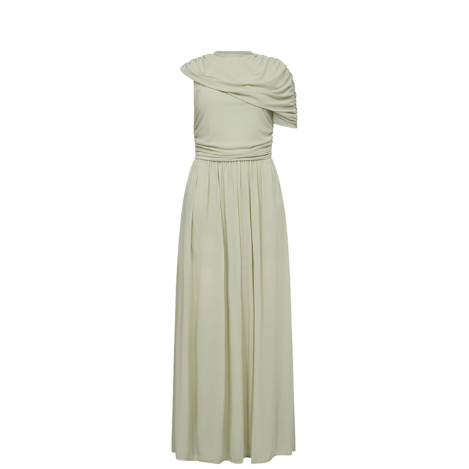 Mesje Maxi Dress - Green Tint