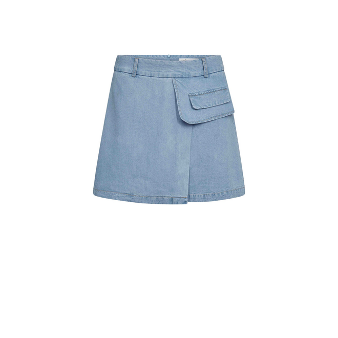 TillyCC Pocket Skirt - Light Denim