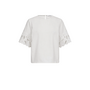 LitaCC Linnen SS Blouse - White