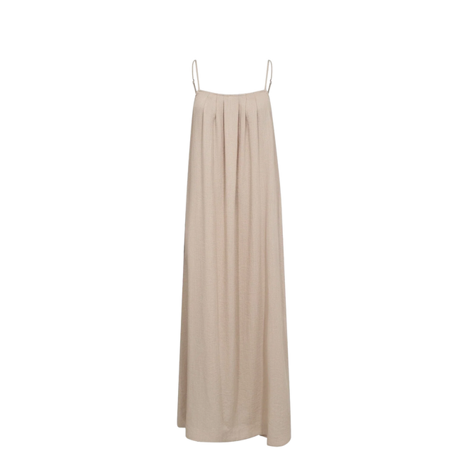 Eva Strap Dress - Walnut