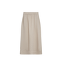 EvaCC Midi Elastic Skirt - Walnut
