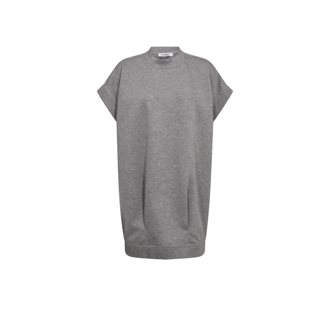 Lance Sweat Dress - Grey Melange