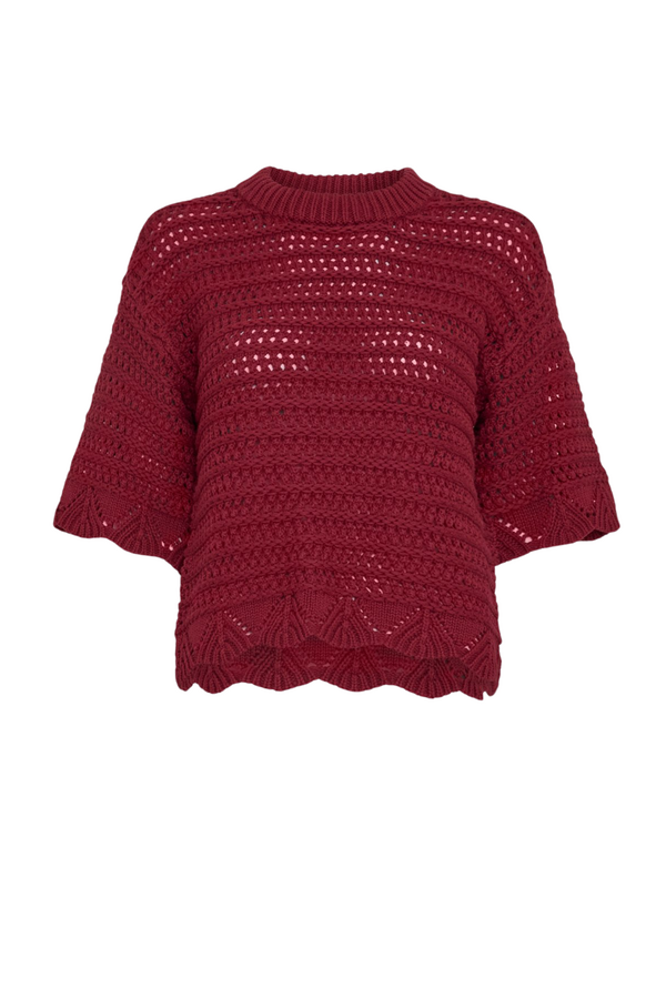 Tabitha Fairyn Pullover - Rhubarb