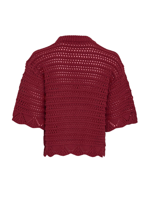 Tabitha Fairyn Pullover - Rhubarb