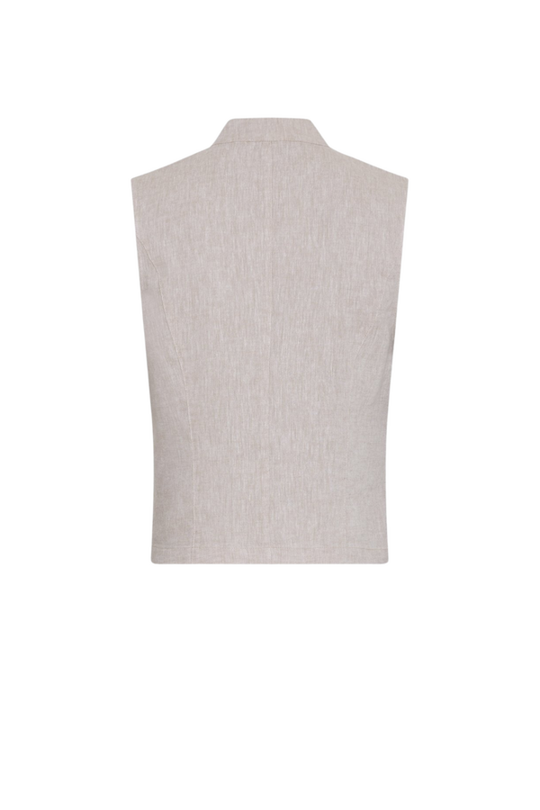 Viana Ginia Waistcoat - Sand Melange
