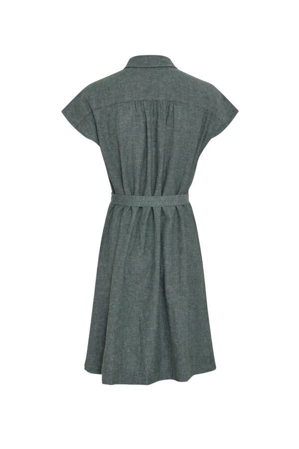 Viana Ginia Shirt Dress - Laurel Melange
