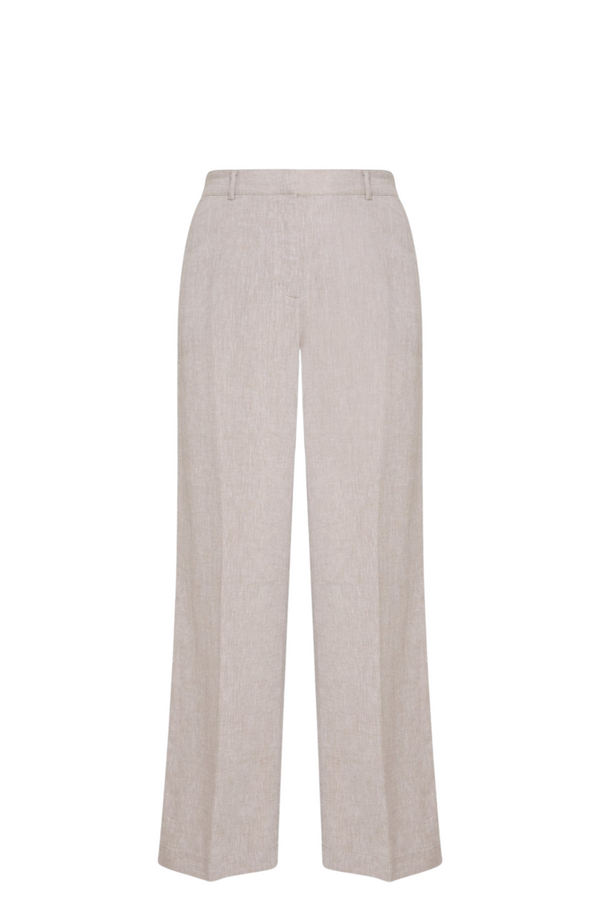 Pennie Ginia HW Pants - Sand Melange