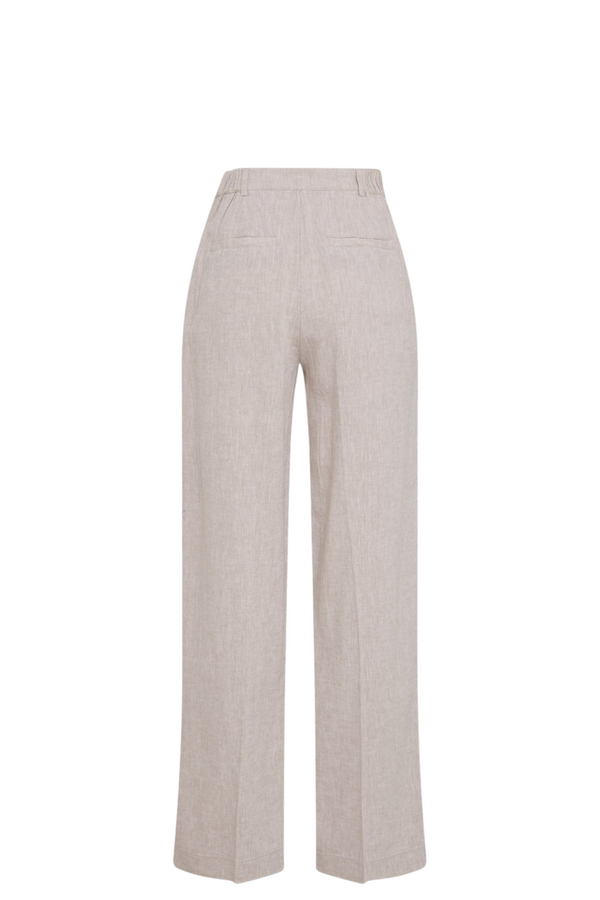 Pennie Ginia HW Pants - Sand Melange