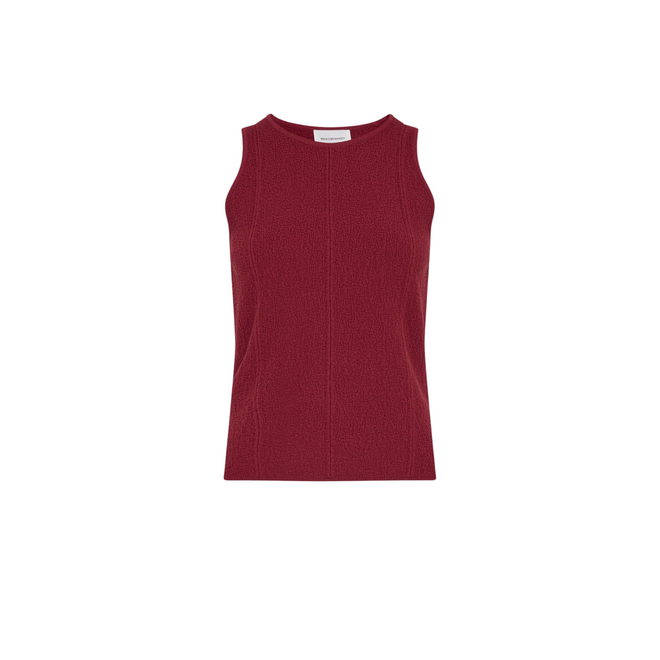 Charlitta SL Top - Rhubarb