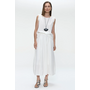 Mariko Viscose Skirt - White
