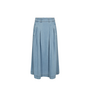 Tilly Anya Pleat Skirt - Fade Denim