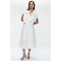 Chiko Taffeta Jacket - Off White