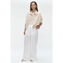 Anda Oversized Blouse - Beige