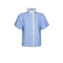 Ulia Stripe Blouse - Blue Stripe